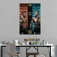 thumbnail image 3 of MMA 254 Khabib Vs Gaethje Fight Event Canvas Art Poster and Wall Art Picture Print Modern Family bedroom Decor Posters 12x18inch(30x45cm), 3 of 6