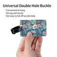 thumbnail image 3 of Luggage Tags for Suitcases, Colorful flowers AA Leather Bag Luggage Tags ID Label Tags Privacy Protection Travel Bag Labels, 3 of 6