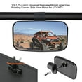 thumbnail image 2 of 1.5-1.75-2-inch Universal Rearview Mirror Large View Rotating Convex Side View Mirror for UTV/ATV, 2 of 6