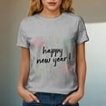 thumbnail image 4 of felwors Happy New Year Shirt for Women 2026 New Years Eve T-Shirt Countdown Fireworks Holiday Party Tops(Light Gray, XL), 4 of 8