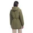 thumbnail image 3 of Sam & Libby Ladies Long Sleeve Mid-Length Parka with Sherpa Panels, 3 of 6