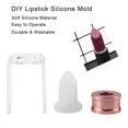 thumbnail image 3 of DIY Lipstick  Lipstick Cosmetics Filling Tube Homemade Lip Balm Silicone Mould Circle Crafts Tool Kit For 12.1MM, 3 of 8