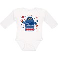 thumbnail image 3 of Inktastic Robot Brother Boys Long Sleeve Baby Bodysuit, 3 of 5