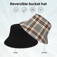 thumbnail image 6 of PAYOHTO Classic Plaid Bucket Hats for Women Men, Beach Summer Outdoor Fisherman Hat for Boy Girl, 6 of 8