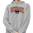 thumbnail image 2 of Halloween Nurse Hoodie Sweatshirt Unisex Small Grey, 2 of 5
