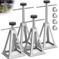 thumbnail image 1 of WELLUCK RV Stabilizers Jacks 4 Pack,Screw Jack Stands for RV Camper Travel Trailer Leveling,Aluminum,Single Support Up to 6000 Lbs, Adjusta, 1 of 8
