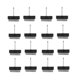 thumbnail image 1 of Clavos de almohadilla de fieltro deslizadores protectores de piso anti-rayones para patas de muebles 16pcs, 1 of 7