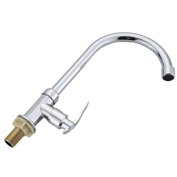 Lierteer Sink Cold Taps Faucet Kitchen Sink Faucet Single Lever Hole Tap Cold Water