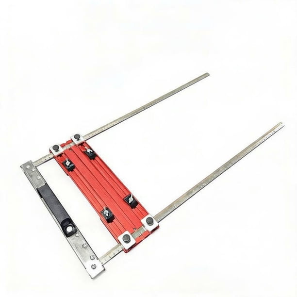 predolo Base de Posicionamiento para Cortadora Instalación Rápida Guía de Base Ajustable para Máquina de Corte Material Duradero para Carpinteros