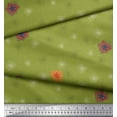 thumbnail image 3 of Soimoi polyester Crepe Fabric Flower Artistic Print Fabric by the Yard 52 Inch Wide, 3 of 3