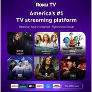 Restored Hiro Roku 24 720p HD Smart Flat Screen LED Roku TV with Dolby Audio for Streaming H24C2C4