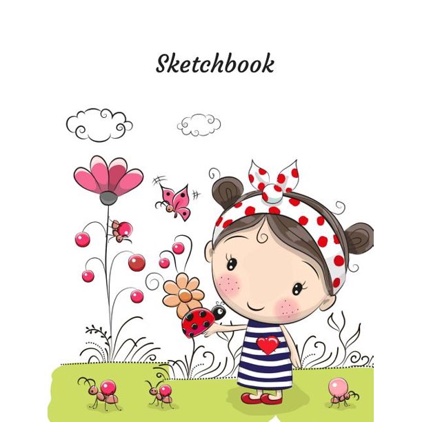 Sketchbook Cute Beginners Sketchbook for Children 100+ Pages of 8.5