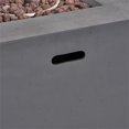 thumbnail image 4 of Noble House Bedrock Ensemble de Conversation Extérieur 4 Places avec Foyer Gris, 4 of 13