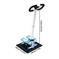 thumbnail image 2 of Fitness Stepper Exercise Stepping Machine With the Four Anti-slip Foot Sleeves Fitness Stepper With Handlebars, 2 of 23