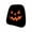 C, variant on Halloween Print Headrest Covers, Scary Face Printing Auto Seat Universal Elastic Models Headrest Protector (A)
