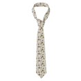 thumbnail image 1 of Fotbe Donut Sloth Corbata Clásica para Hombre con Estampado – Corbata de Seda Jacquard Tejida, para Negocios, Bodas y Eventos Formales, 1 of 6