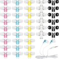 thumbnail image 1 of wonima11 100 Pcs Kids Bulk Earbud Headphones for Classroom Student Wired Headphones in-Ear Earbud 3.5 mm Disposable Earphones Set for Kids Adult Class School Library Laptop(Multicolor), 1 of 1