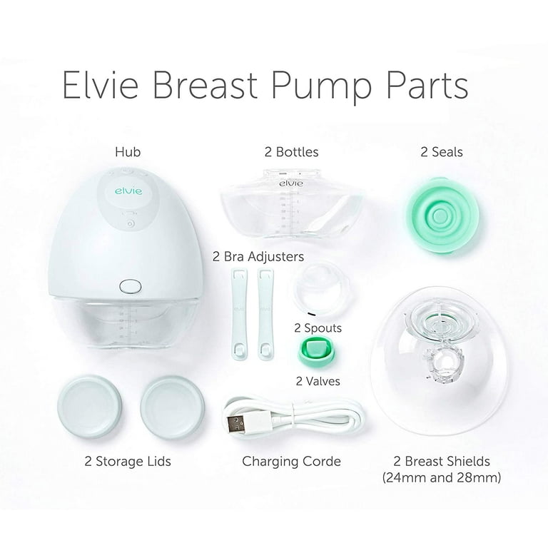 Like New Elvie Wearable Breast Pump + Extras - baby & kid stuff