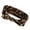Coffee leopard patte, variant on Stretchy Elastic Headwrap Bowknot Hairband For Gym Face Care Outdoor Activity Women Face Washing Hair for Sports