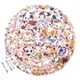 thumbnail image 3 of 50 unidades de pegatinas de vacas arcoíris, calcomanías de vinilo, pegatinas de animales bonitos para niños y adolescentes, pegatinas variadas para el aula, 1 juego, 3 of 8