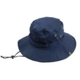 thumbnail image 2 of Prolriy Sun Hats for Men Wide Boonie Hat Unisex Top Bucket Hats Beach Solid Outdoor Mens Hats E, 2 of 9