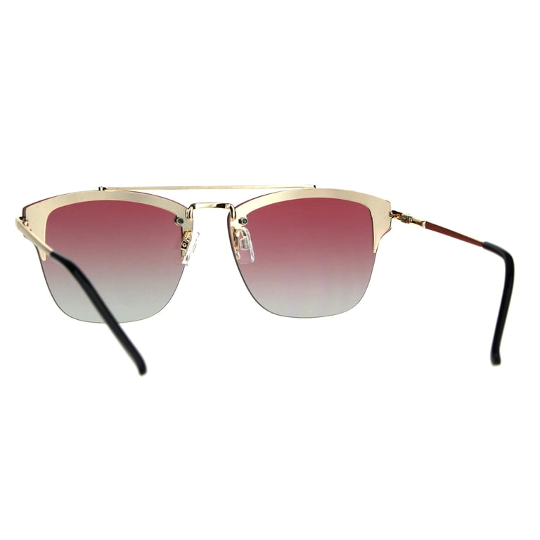 Unisex Stylish Gray and Pink Rimless Sunglasses Accessories | 196retro Rimless Fashion Sunglasses Graypink  main image 2