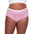 thumbnail image 3 of Hanes Women's Ribbed Cotton Brief, 3 of 8