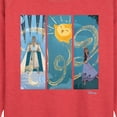 thumbnail image 2 of Disney Wish - Character Panels King, Star, & Asha - Women's Lightweight French Terry Pullover, 2 of 5
