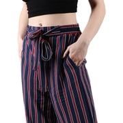 Womens Stripe Palazzo Pants