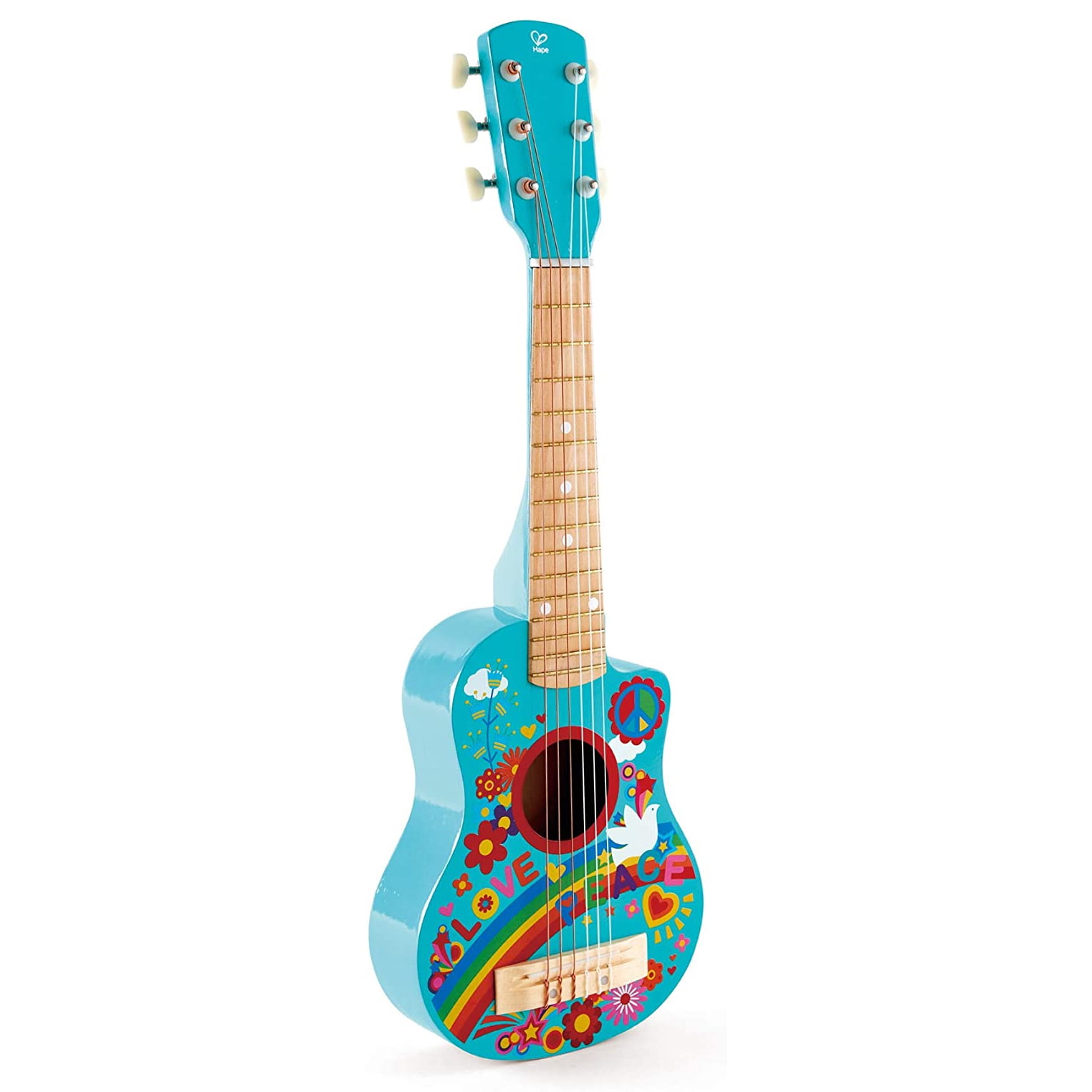 wooden toy guitar