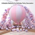 thumbnail image 2 of Sayok 5ft Half Inflatable Hot Air Balloon with Air Pump, Baby Shower Party Decoration Balloon Inflatable Hanging Balloon for Nursery Decor/ Birthday Party/Wedding/Exhibitions, 2 of 11