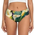 thumbnail image 1 of Balery Tropical Floral Jungle Ropa Interior de Algodón para Mujer con Dibujo – Braguitas Cómodas y Elásticas, Estilo Clásico-Small, 1 of 6