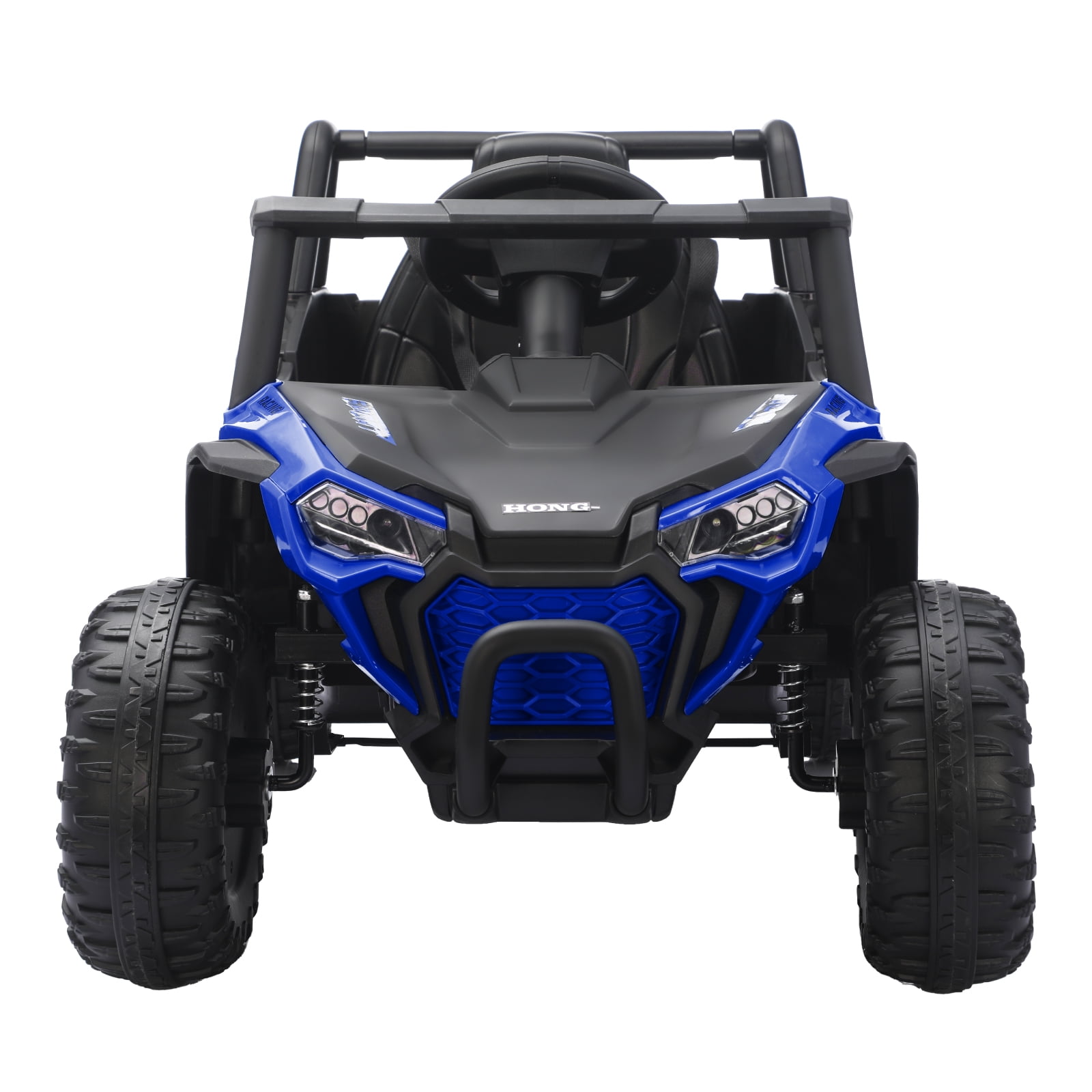 HEIMILI 12V Kids Ride On UTV,Ride on Car Toy w/Remote Control,Electric Off-Road UTV Truck,Remote w/ LED Lights MP&Music Bluetooth USB for Kids,Boys and Girls Aged 3-6 Years (Blue)