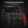 thumbnail image 3 of Anti-Slip Controller Skin for PS5 Controller,Silicone Cover Case for Playstation5 with Thumb Grip Gaps and Touch Pad Sticker, 3 of 6