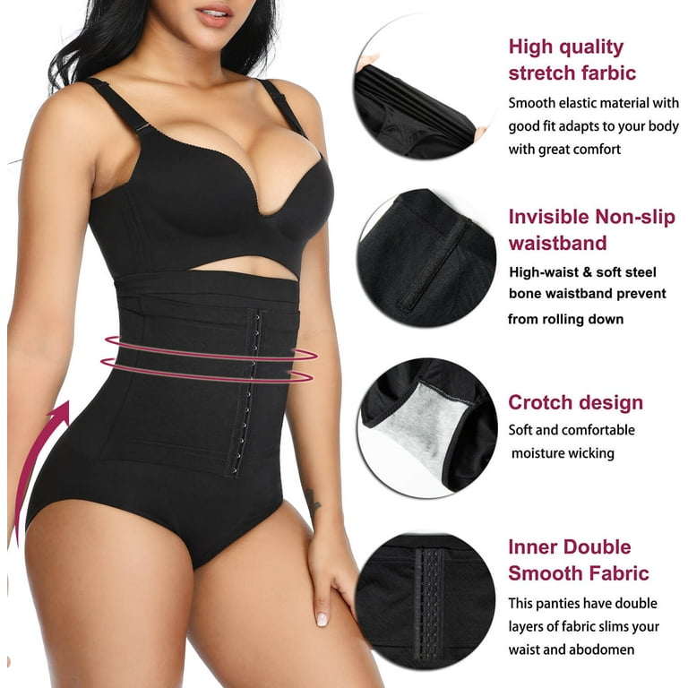 Fajas Women High Waist Trainer Tummy Control Panties Underwear