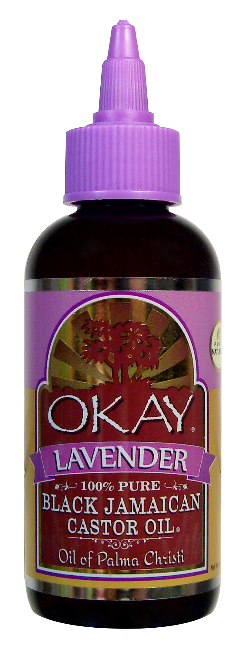 Okay Black Jamaican Castor Oil With Lavender, 4 Oz - Walmart.com