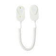 thumbnail image 3 of Soportes magnéticos para control remoto con cuerdas de resorte Cable de seguridad retráctil para Blanco, 3 of 9