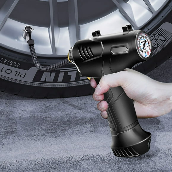 Dvkptbk 150PSI Tire Inflator Portable A-ir Compressor A-ir Pump for Car Tires 12V Auto Tire Pump with Digital Pressure Gauge with Emergency LED Light Air Compressor Car Accessories on Clearance