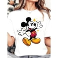 thumbnail image 1 of Disney T-Shirt Mignon Mickey Mouse Unisexe Toutes Tailles P-3TG, 1 of 4