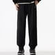 thumbnail image 1 of Pantalones deportivos de longitud completa para hombre, de moda, de color liso, informales, elásticos, con cordones y pierna recta, blusa para hombre, 1 of 5