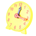 thumbnail image 3 of 5 piezas de reloj de aprendizaje para estudiantes de 4 pulgadas, modelo de tiempo, reloj de engranajes para maestros, herramientas de aprendizaje escolar de 12/24 horas, 3 of 8