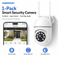 thumbnail image 3 of AI Intelligent Surveillance Camera - 911 Alarm Easy Install Quick Setup Full Color Night Vision Two Way Audio Motion Detection Security System, 3 of 9