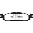 thumbnail image 2 of EBC 11+ Ford Explorer 2.0 Turbo 2WD Ultimax2 Front Brake Pads Fits select: 2011-2019 FORD TAURUS, 2011-2018 FORD FLEX, 2 of 11