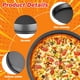 thumbnail image 1 of Molde para pizza redondo antiadherente de acero al carbono resistente para restaurante, 1 of 5