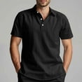 thumbnail image 2 of Afdoent Golf Shirts For Men Male Shirts Casual Wear Loose Fit Button Down Collar Tops Summer Versatile Style Everyday Comfort Fashion Fashion, 2 of 9