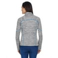 thumbnail image 2 of North End 78697 Ladies Flux Mélange Bonded Fleece Jacket, 2 of 3