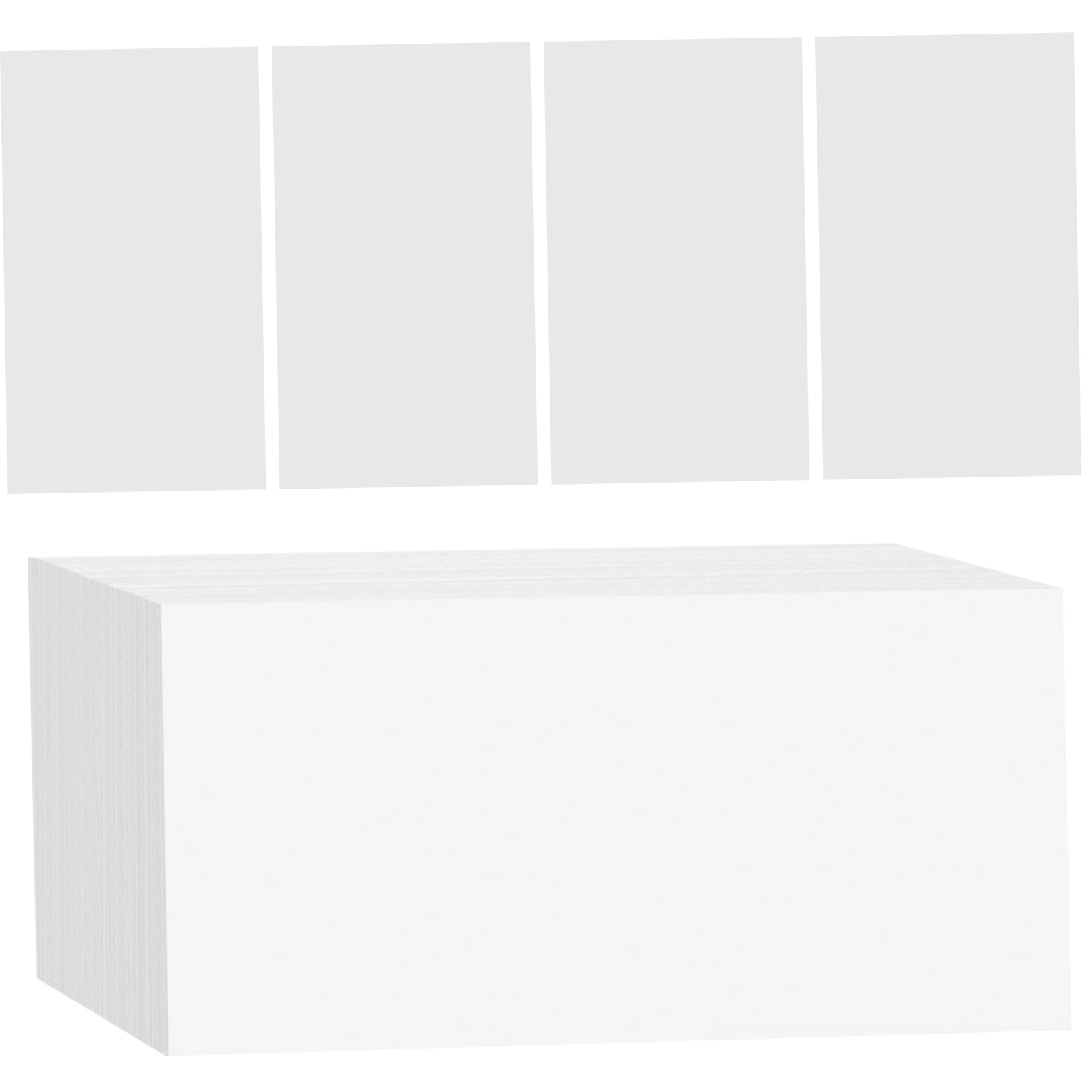 DEEPCRAFF Double Sided White Printer Paper Sheets Thick Cardboard Paper for Printing