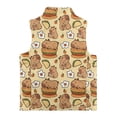 thumbnail image 5 of Pzuqiu Capybara Girl Outerwear Vest Size 2 Versatile Casual Winter Lightweight Sleeveless Fleece Jacket with Pocket Personalized Wind Proof Warm for Teen Girls Trendy, 5 of 7