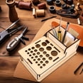 thumbnail image 4 of OULII Organisateur d'Outils Mural Support de Rangement d'Outils Beige Lot de 1 Multi-Trous, 4 of 8