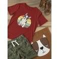 thumbnail image 3 of Retro French Bulldog Sitting T-Shirt Toddler -Image by Shutterstock,  3 Toddler, 3 of 4